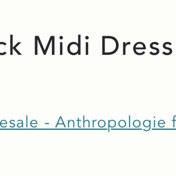 Anthropologie satin midi dress 
Pink - Picture 3 of 3